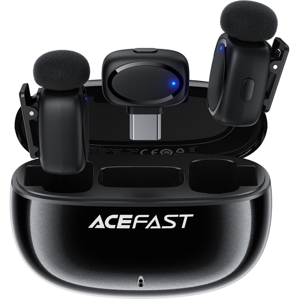 Микрофон ACEFAST R2 Black (6974316284901)