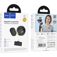 Микрофон HOCO L21 Black (6942007663137)