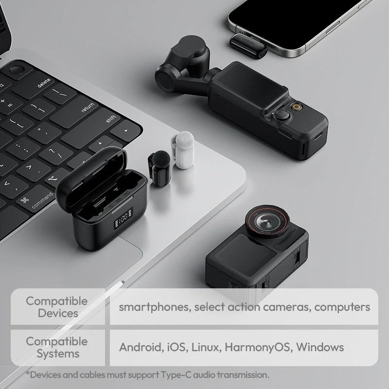 Заказать Микрофон Ulanzi Vijim A200 Black (A046)