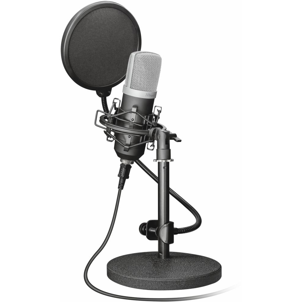 Микрофон TRUST Emita USB Studio Microphone (21753) Тип для персонального компьютера