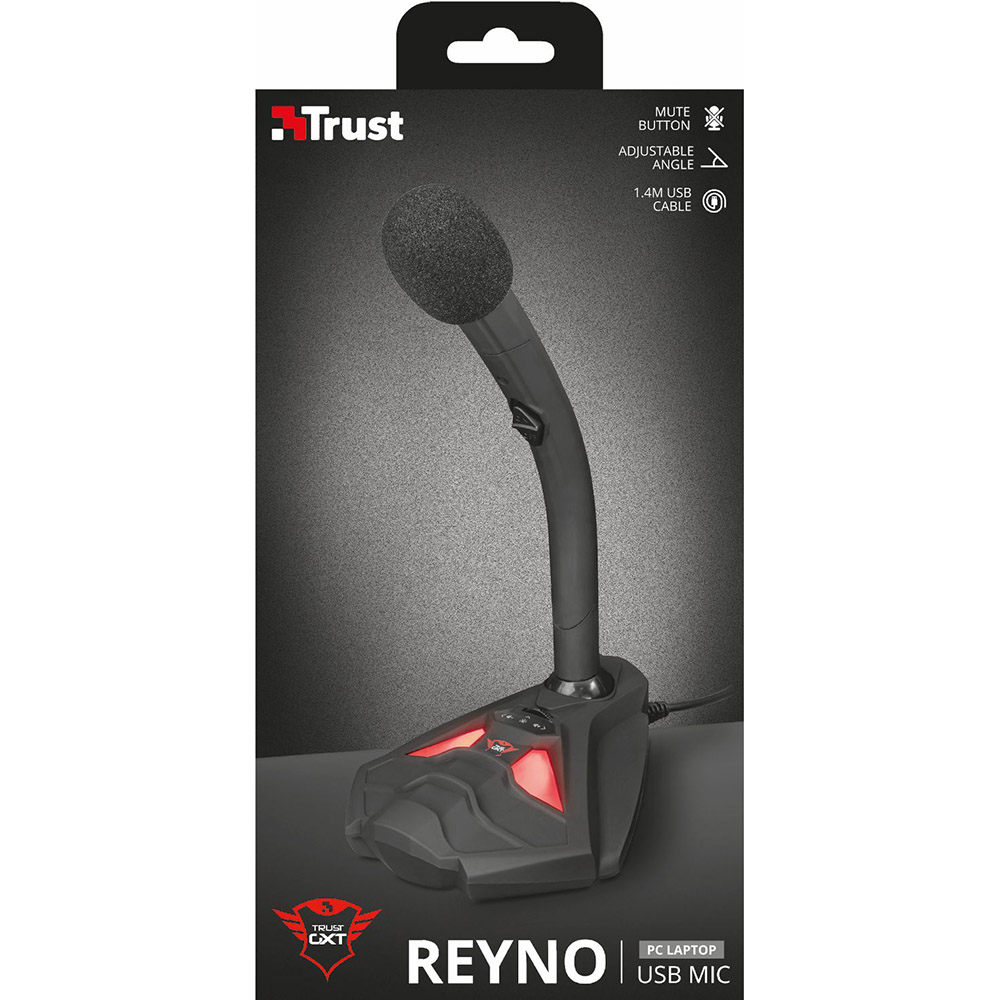 Фото 4 Микрофон TRUST GXT 211 Reyno USB microphone (21857)