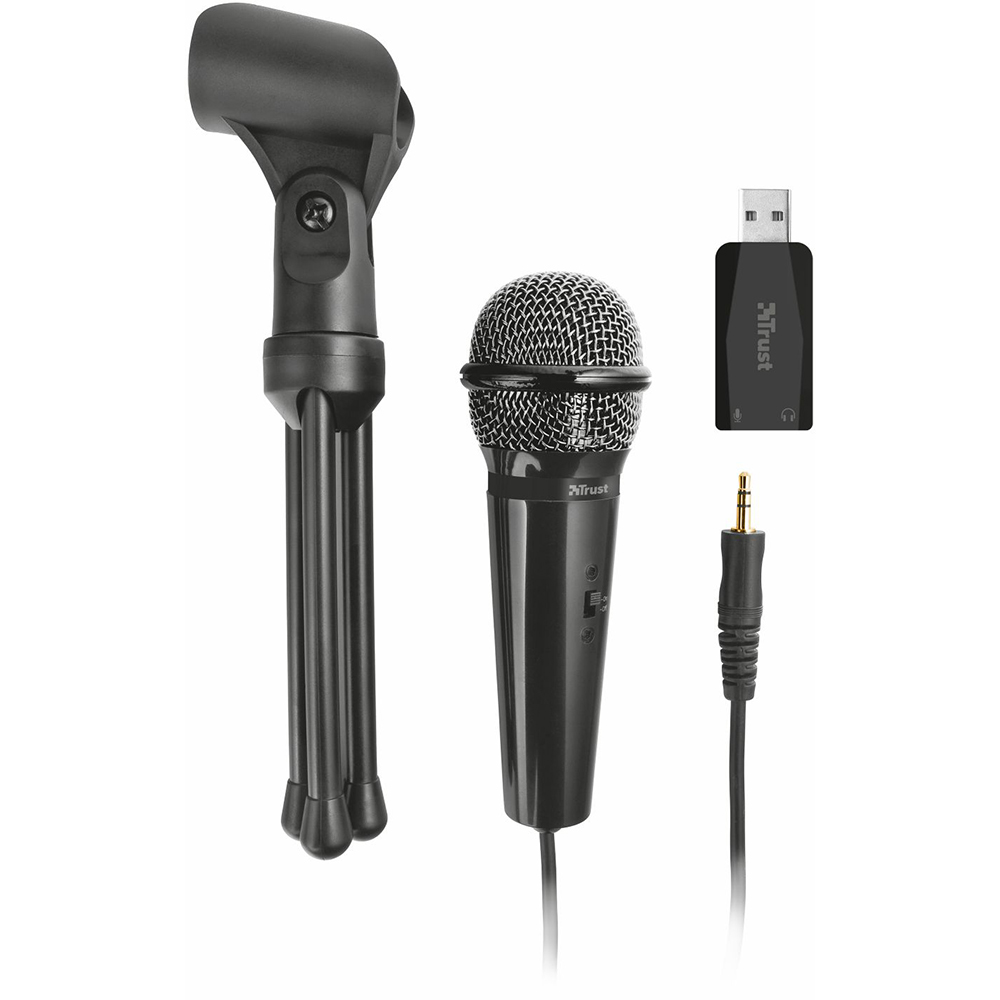 Мікрофон TRUST Starzz USB all-round Microphone (21993) Довжина кабелю/радіус дії 2