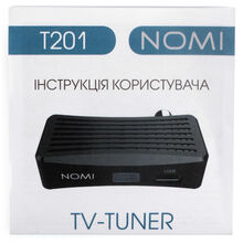 Цифровий тюнер NOMI T201 Black