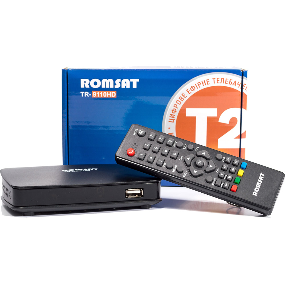 ТВ-тюнер ROMSAT TR-9110HD Тюнери DVB-T