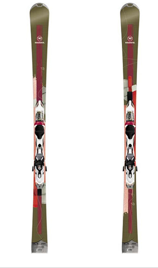 Лижі гірські Rossignol UNIQUE 4 W XEL/XEL SAPHIR 110 S BK RED 149 (RACIE01/RCCD056) + кріплення