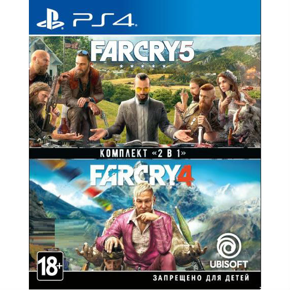 

Игра Far Cry 4 + Far Cry 5 для PS4 (8113476), PS4 Far Cry 4 + Far Cry 5