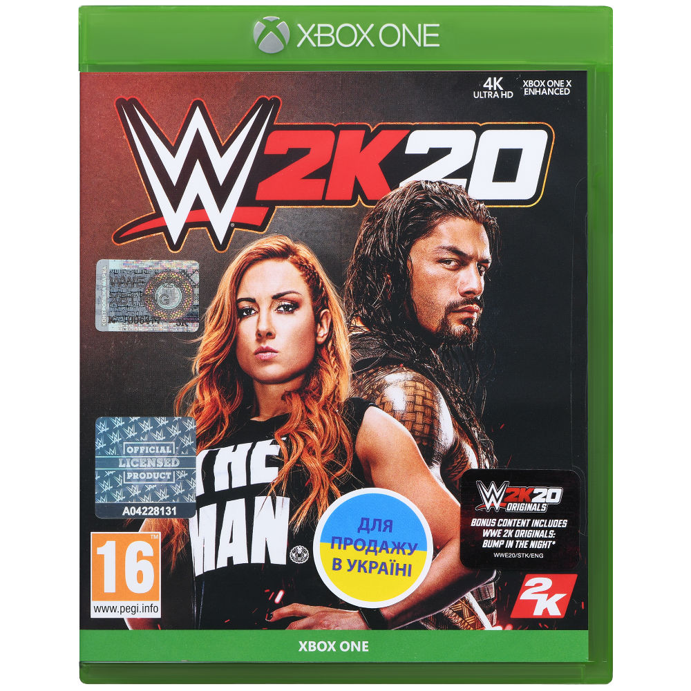 Гра WWE 2K20 для Xbox One (5026555361262)