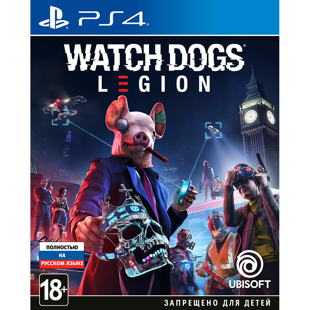 Акция на Игра Watch Dogs Legion для PS4 (PSIV724) от Foxtrot