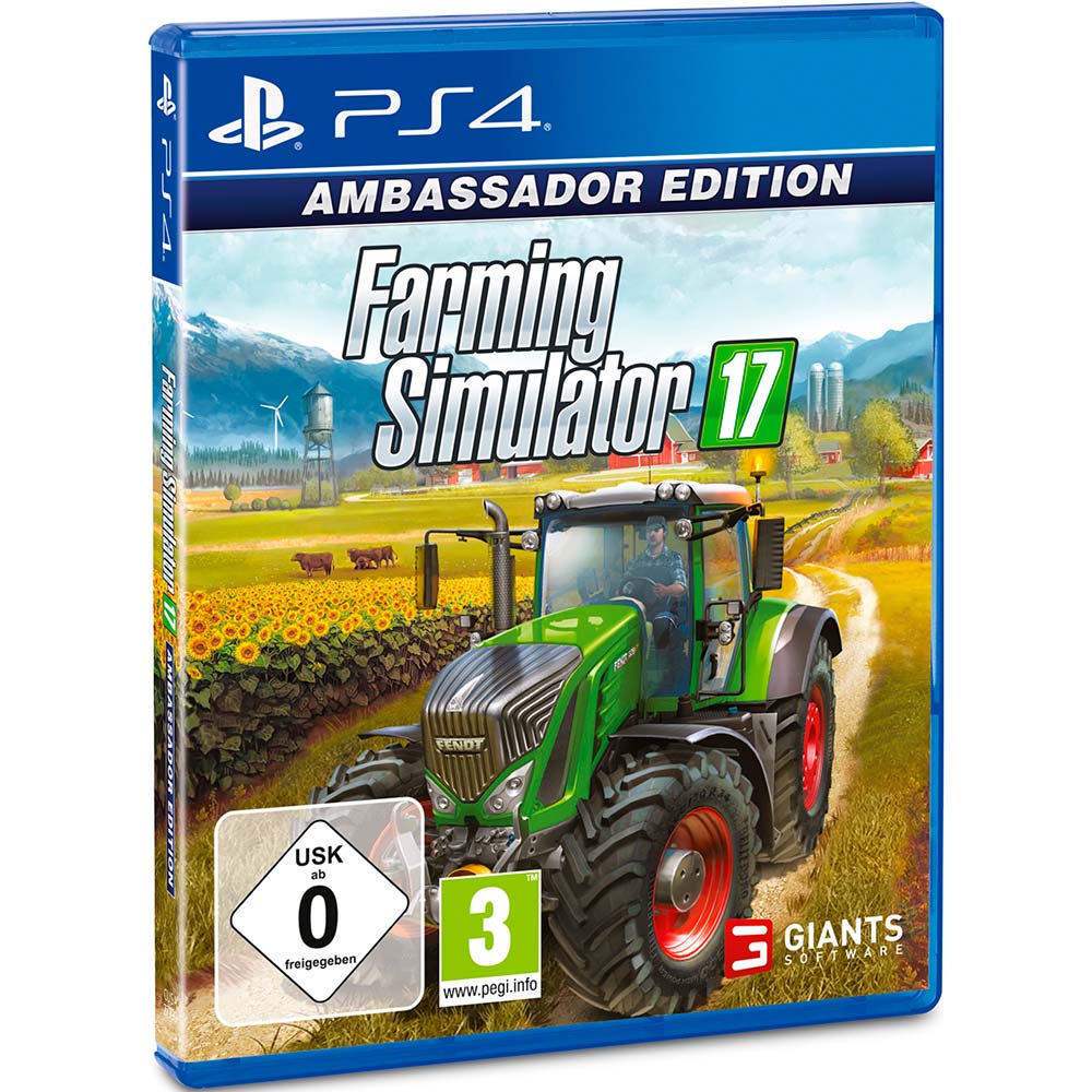 Игра Farming Simulator 17 Ambassador Edition для Sony PLAYSTATION 4 (PS4)