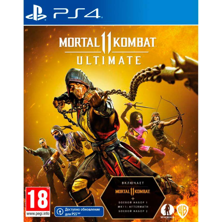 

Игра Mortal Kombat 11 Ultimate Edition для PS4 (PSIV727), PS4 Mortal Kombat 11 Ultimate Edition