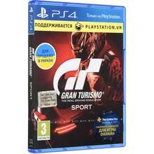 Игра Gran Turismo Sport для PlayStation 4
