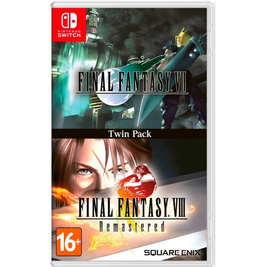 

Игра Final Fantasy VII & Final Fantasy VIII Remastered для Nintendo Switch (SFF78HRU01), NS Final Fantasy VII & Final Fantasy VIII