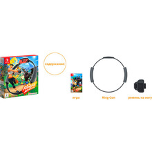 Контроллер Ring Fit Adventure + игра + ремень для Nintendo Switch (45496424978)