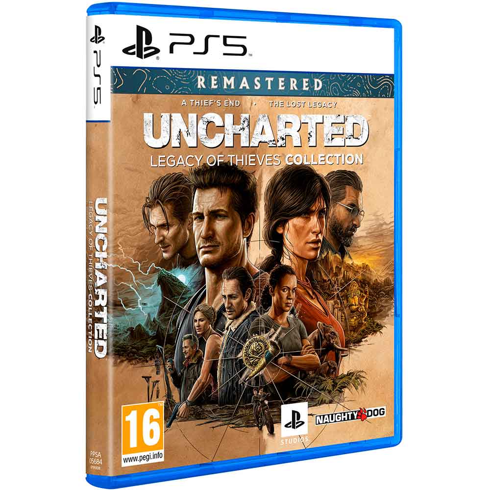 Игра Uncharted: Legacy of Thieves Collection для Sony PLAYSTATION 5 (PS5)