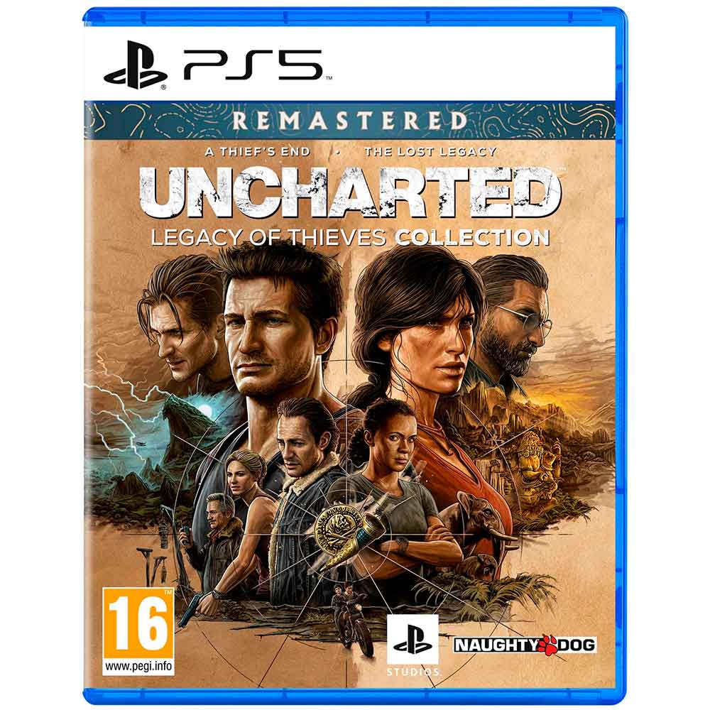 Гра Uncharted: Legacy of Thieves Collection для Sony PLAYSTATION 5 (PS5)