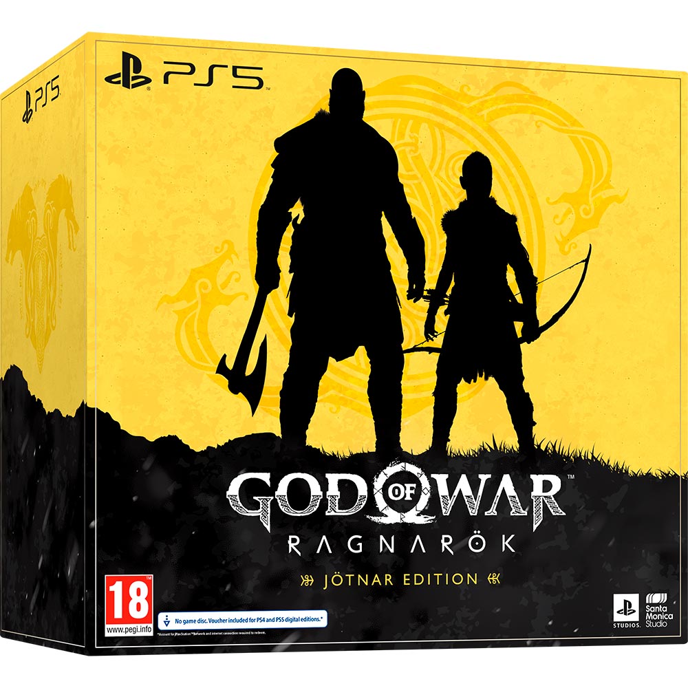 Гра God of War Ragnarok для PS4/PS5 Jotnar Edition (9431695)