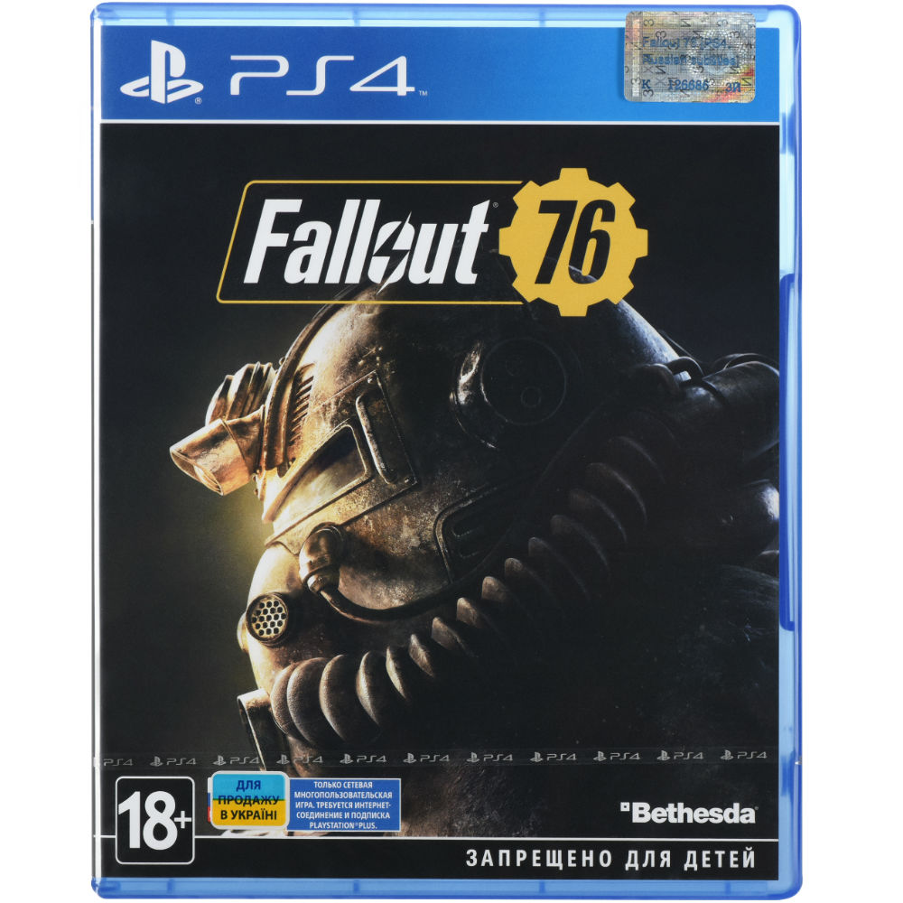 Игра Fallout 76 для PlayStation 4 - в интернет-магазине Фокстрот: цены,  отзывы, характеристики | купить в Киеве, Харькове, Днепропетровске, Одессе  - Украина