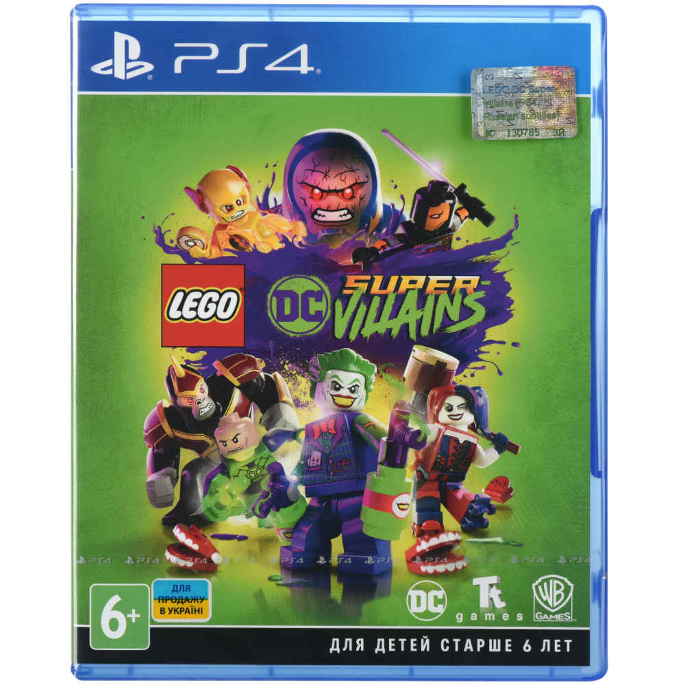 Игра LEGO DC Super-Villains для PS4 - в интернет-магазине Фокстрот: цены,  отзывы, характеристики | купить в Киеве, Харькове, Днепропетровске, Одессе  - Украина