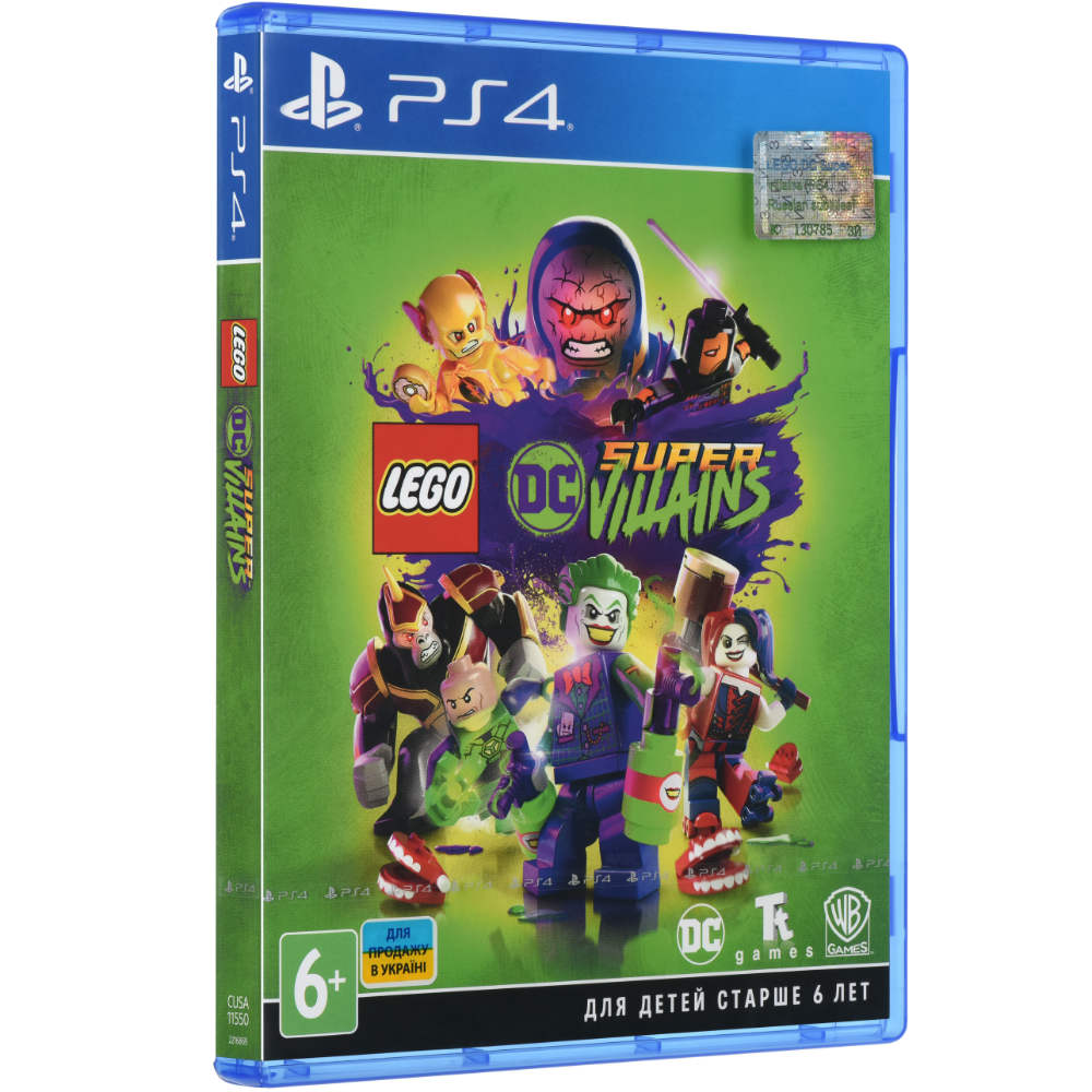 Игра LEGO DC Super-Villains для PS4 - в интернет-магазине Фокстрот: цены,  отзывы, характеристики | купить в Киеве, Харькове, Днепропетровске, Одессе  - Украина