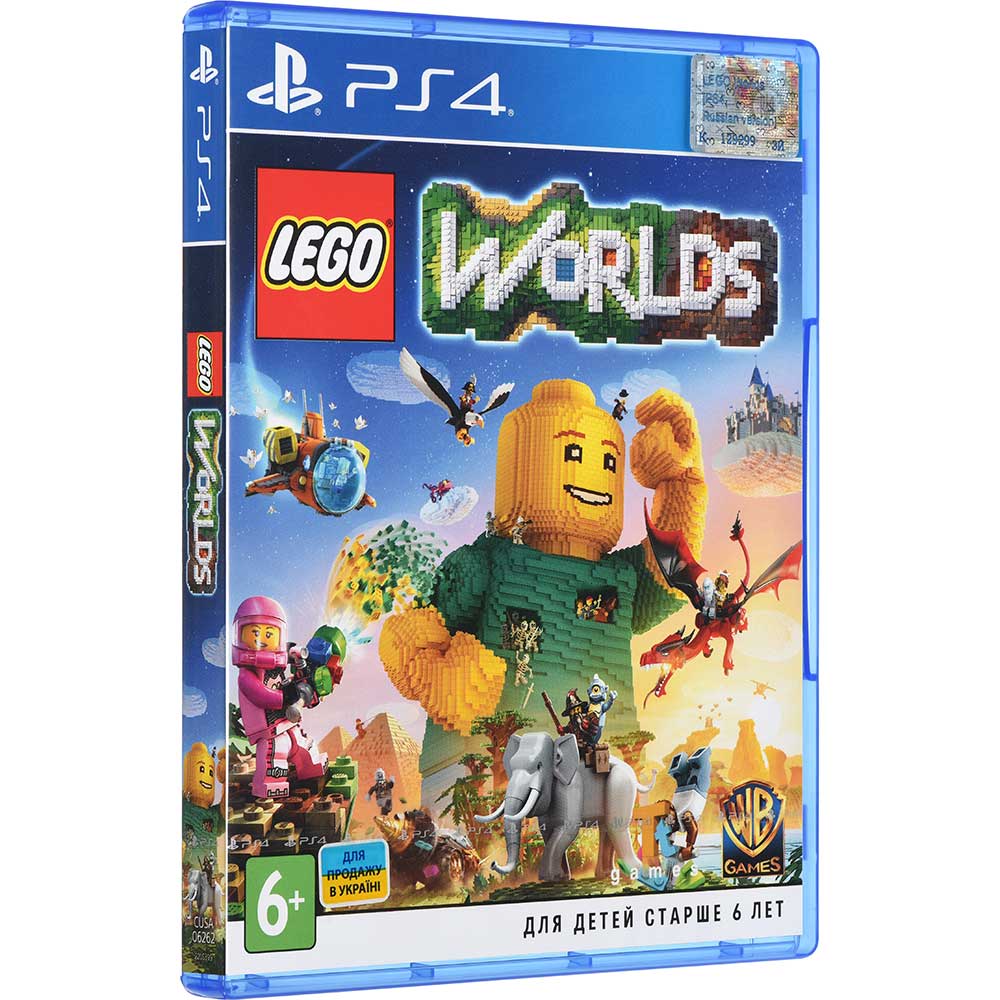 Игра LEGO Worlds для PlayStation 4 - в интернет-магазине Фокстрот: цены,  отзывы, характеристики | купить в Киеве, Харькове, Днепропетровске, Одессе  - Украина