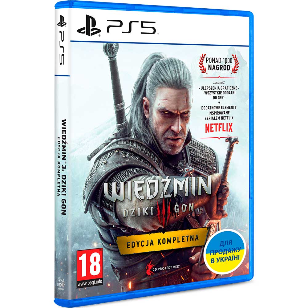 Гра The Witcher 3: Wild Hunt Complete Edition для Sony PLAYSTATION 5 (PS5) Платформа PlayStation 5