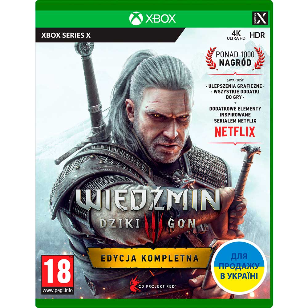 Игра The Witcher 3: Wild Hunt Complete Edition для XBOX Series X