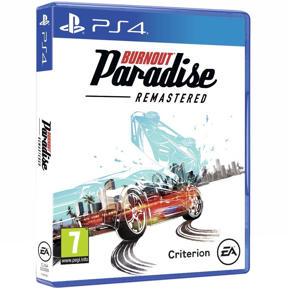 Гра Burnout Paradise Remastered для Sony PLAYSTATION 4 (PS4) Платформа PlayStation 4