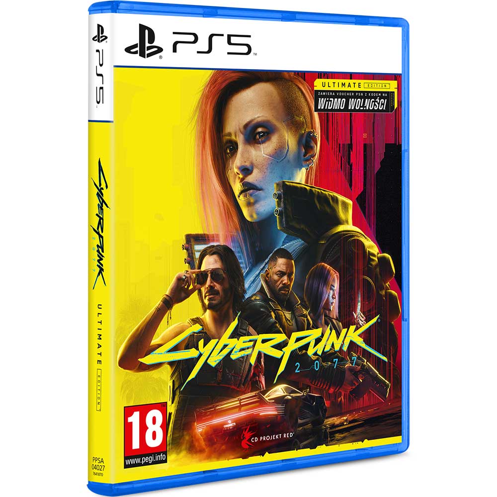 Гра Cyberpunk 2077: Ultimate Edition для Sony PLAYSTATION 5 (PS5) Платформа PlayStation 5