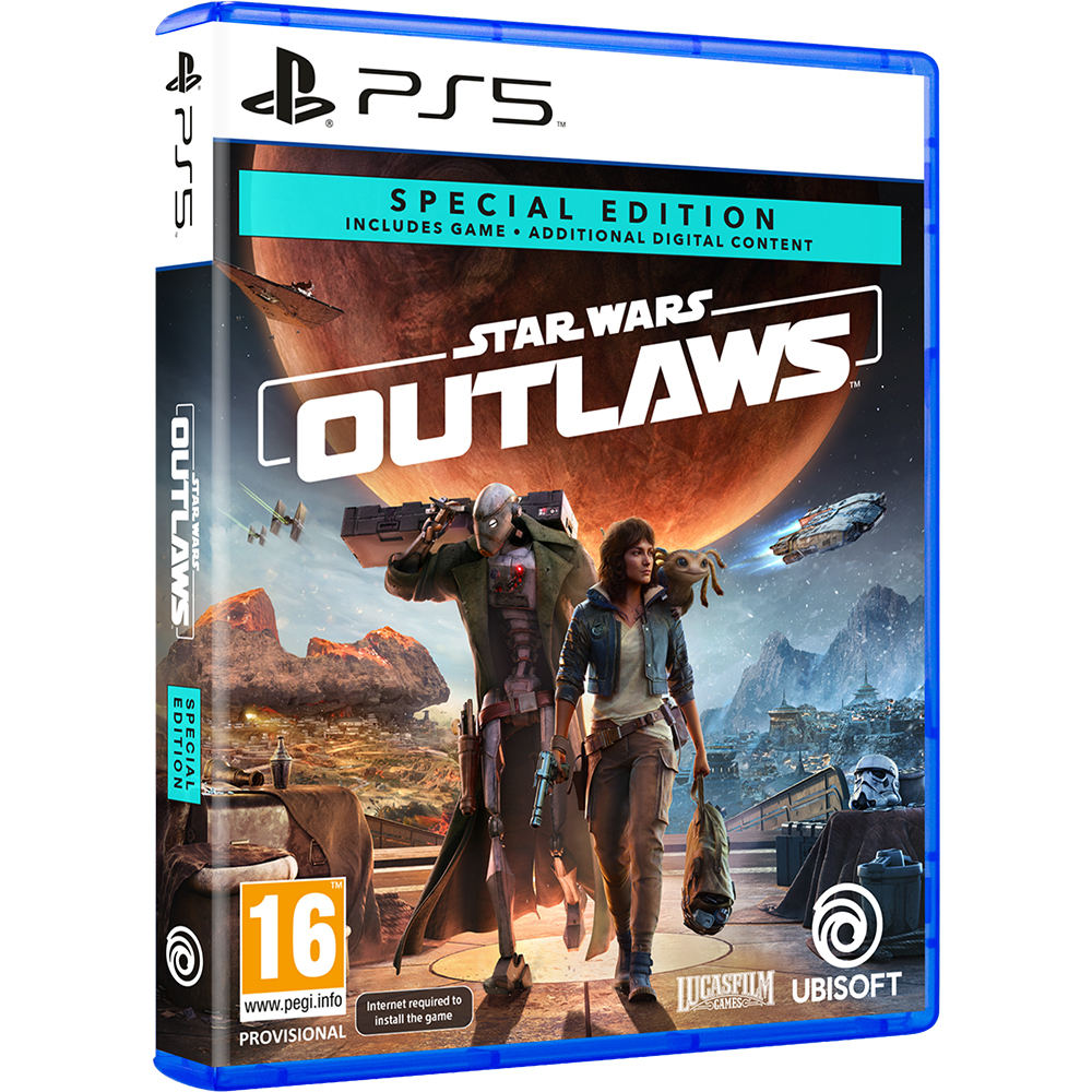 Игра Star Wars Outlaws Special Edition для Sony PLAYSTATION 5 (PS5) (3307216284437) Популярные серии Star Wars