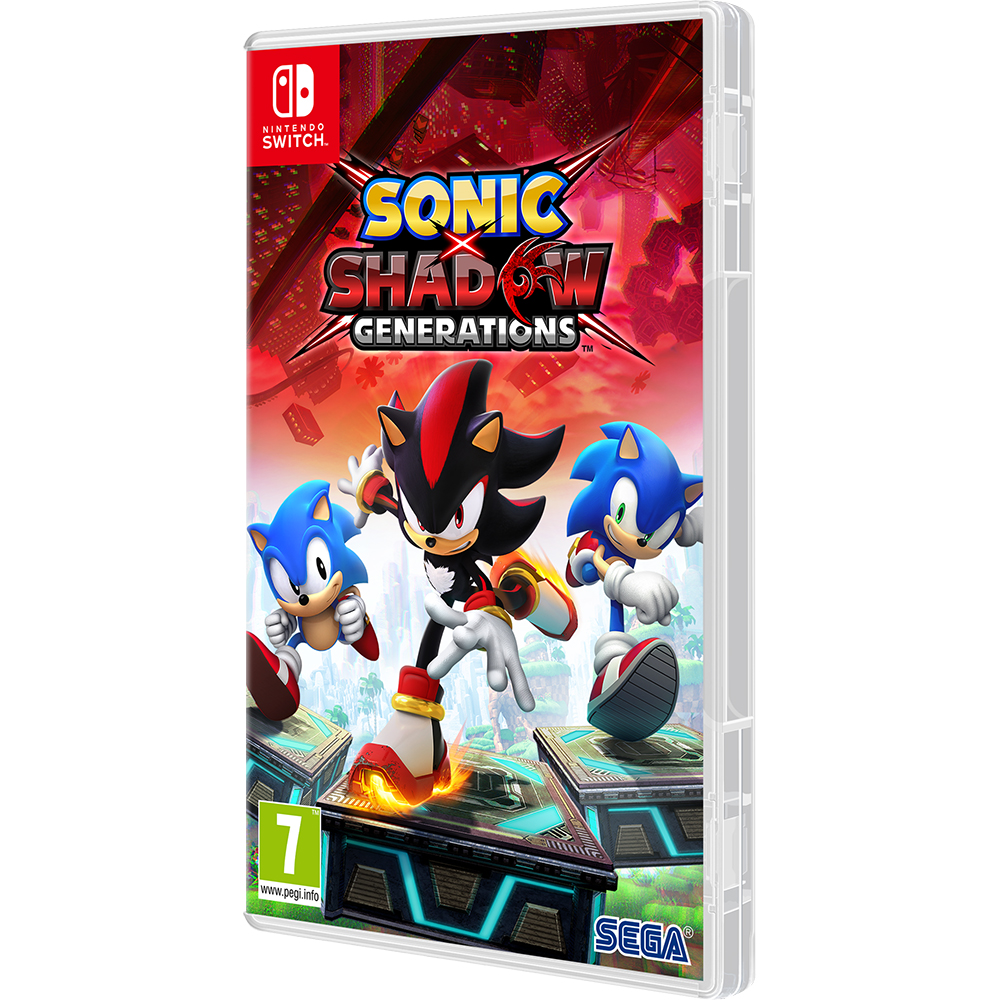 Гра Switch Sonic X Shadow Generations для NINTENDO (5055277054312) Жанр пригоди (Adventure)