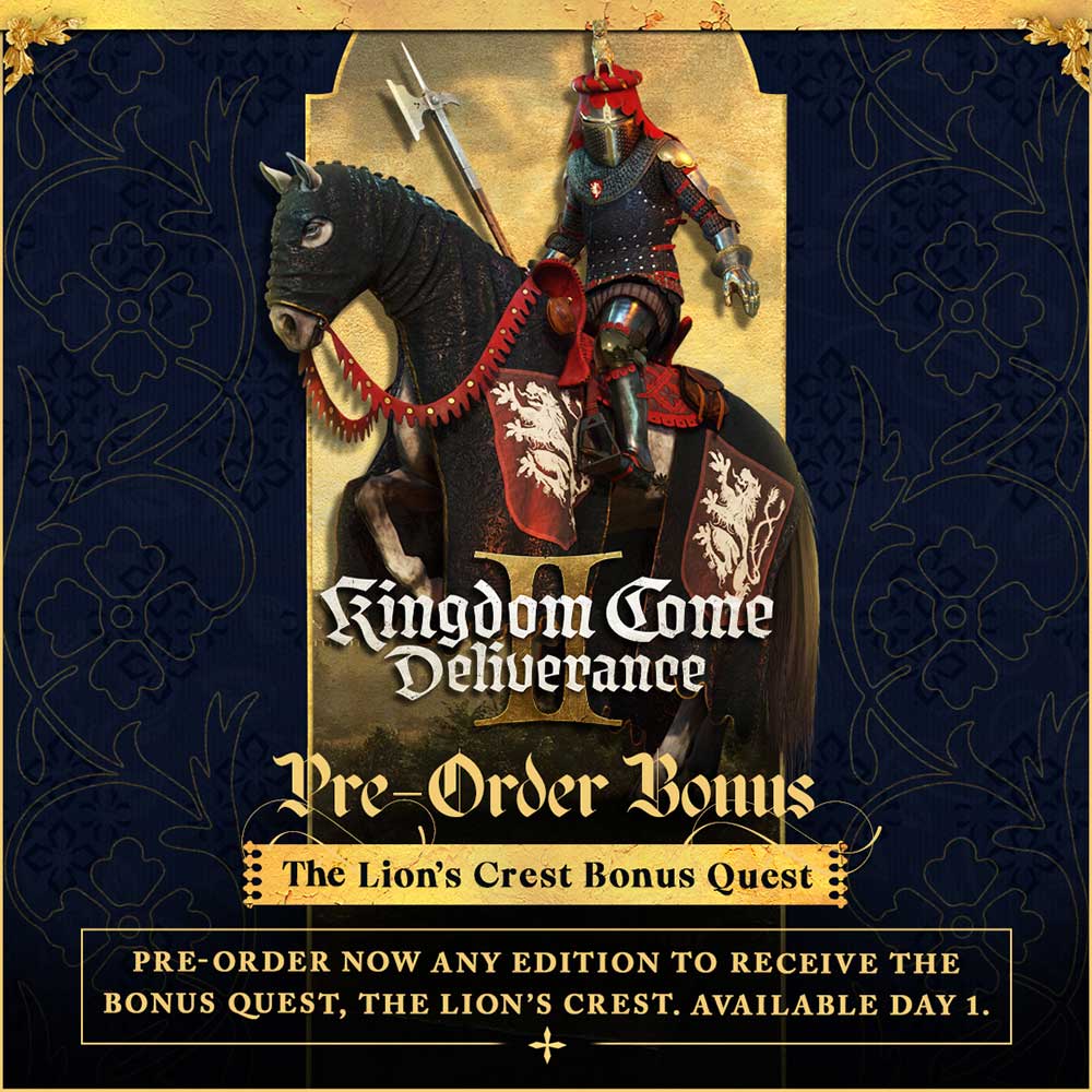 Грати Kingdom Come: Deliverance 2 Day One Edition для Sony PlayStation 5 (PS5) Платформа PlayStation 5