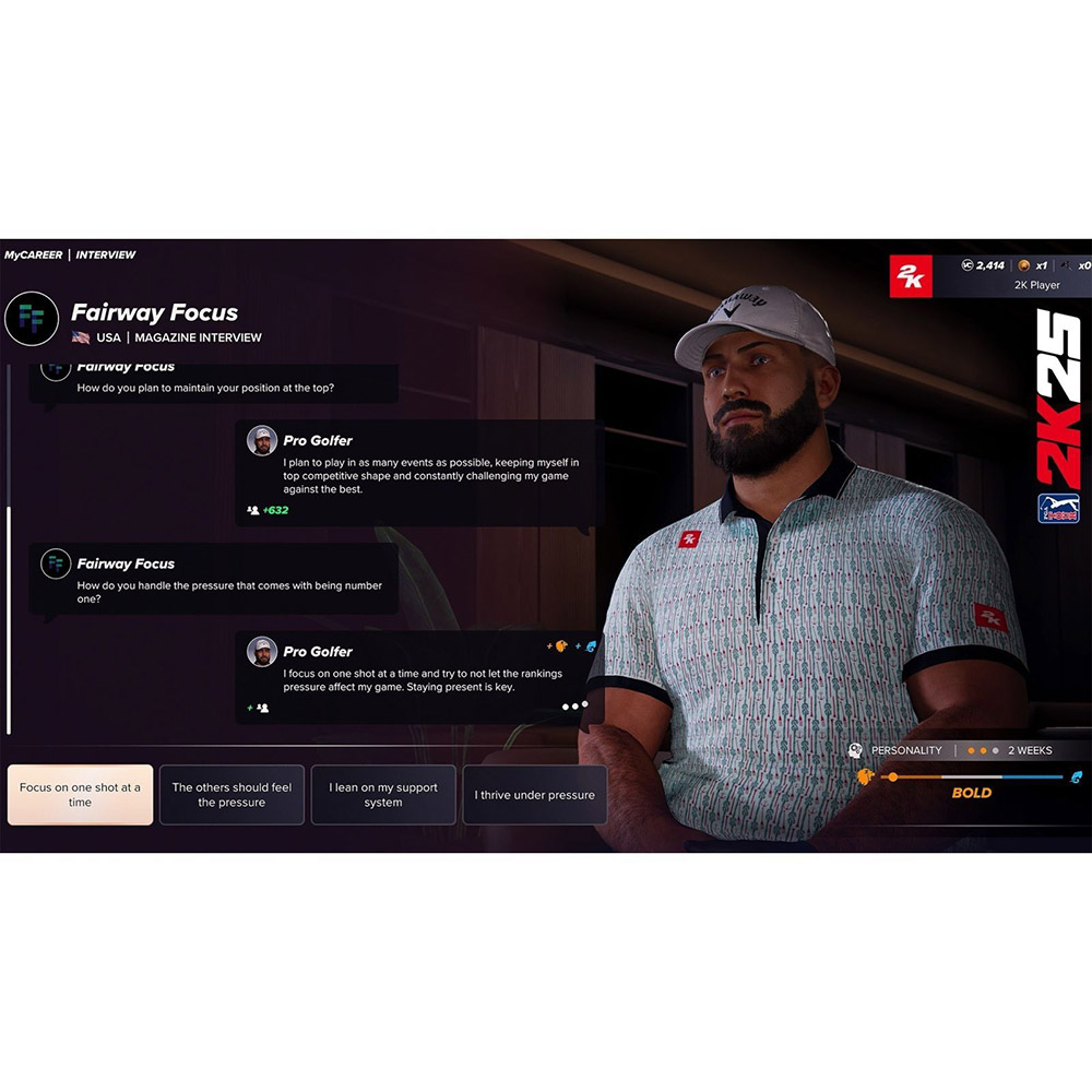 Внешний вид Игра PGA 2K25 для PLAYSTATION 5 (PS5) (5026555438445)