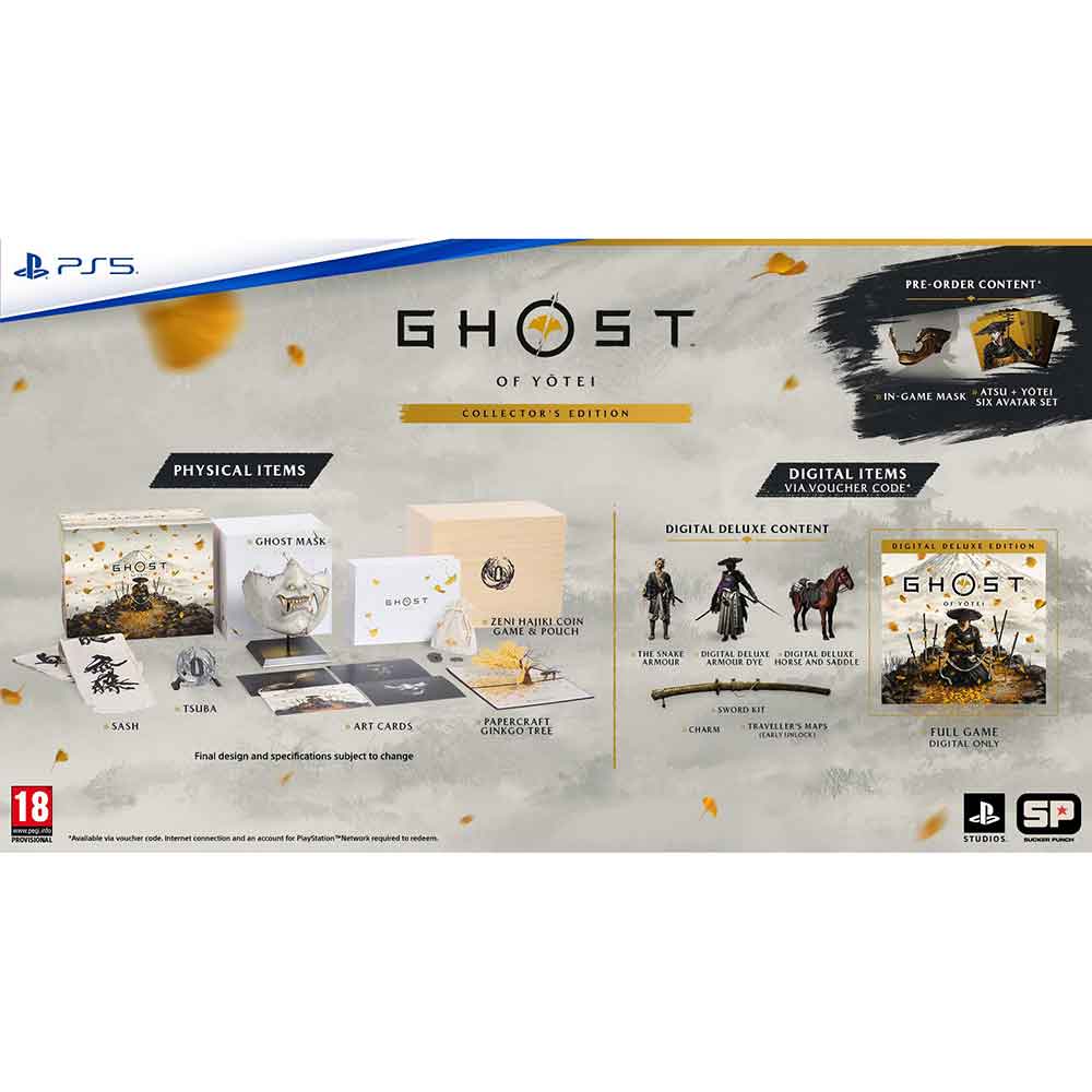 Гра Ghost of Yotei Collector's Edition для Sony PlayStation 5 (PS5) Платформа PlayStation 5