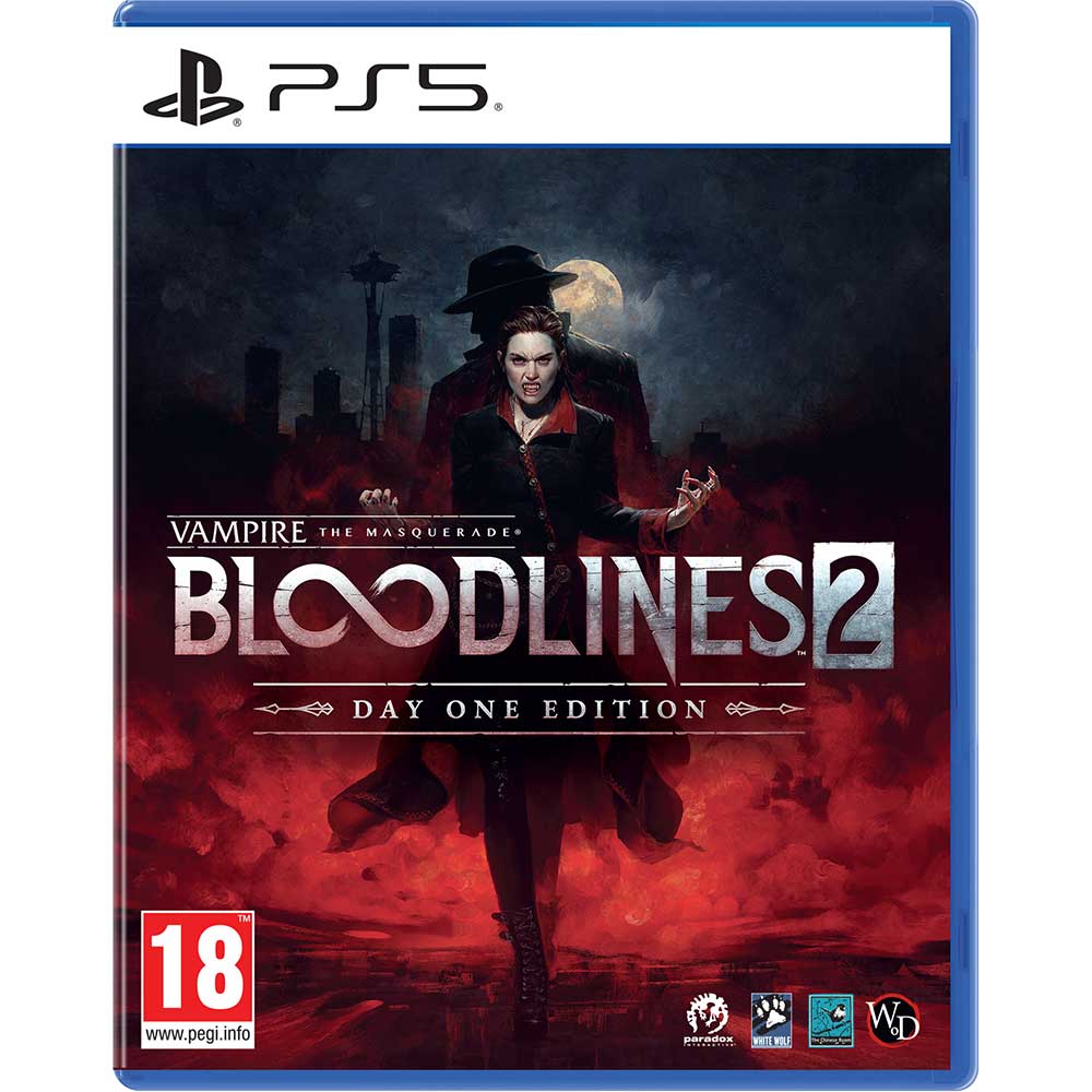 Игра Vampire: The Masquerade - Bloodlines 2 Day One Edition для Sony PLAYSTATION 5 (PS5)