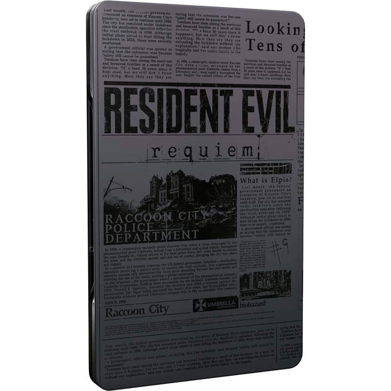 Грати Resident Evil Requiem Deluxe Edition для Sony PLAYSTATION 5 (PS5) (5055060908303) Тип видання розширене видання