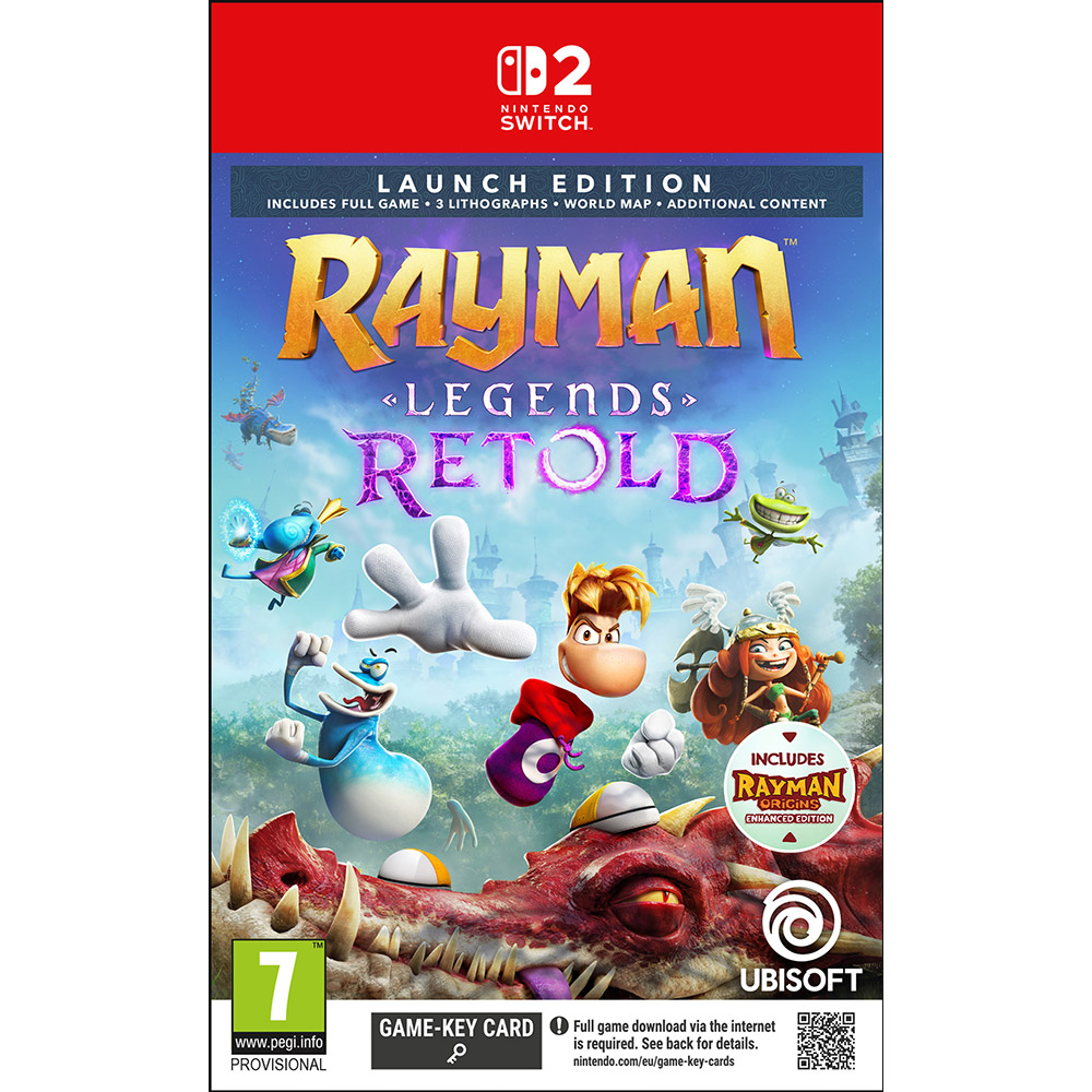 Игра Rayman Legends Retold Launch Edition для NINTENDO Switch 2
