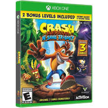 Игра Crash Bandicoot N'sane Trilogy для Xbox One [Blu-Ray] 88196EN