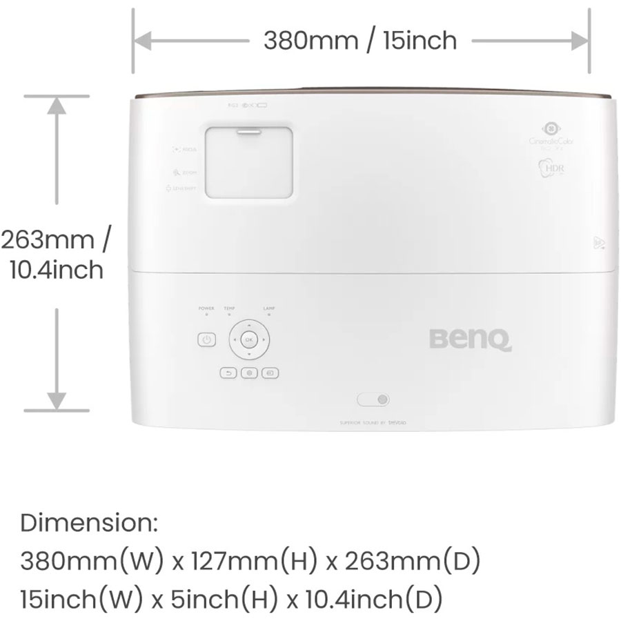 Замовити Проектор BENQ W2710i (9HJR977.38E)