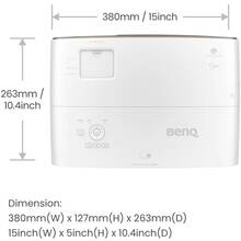 Проектор BENQ W2710 White/Beige (9H.JPY77.38E)