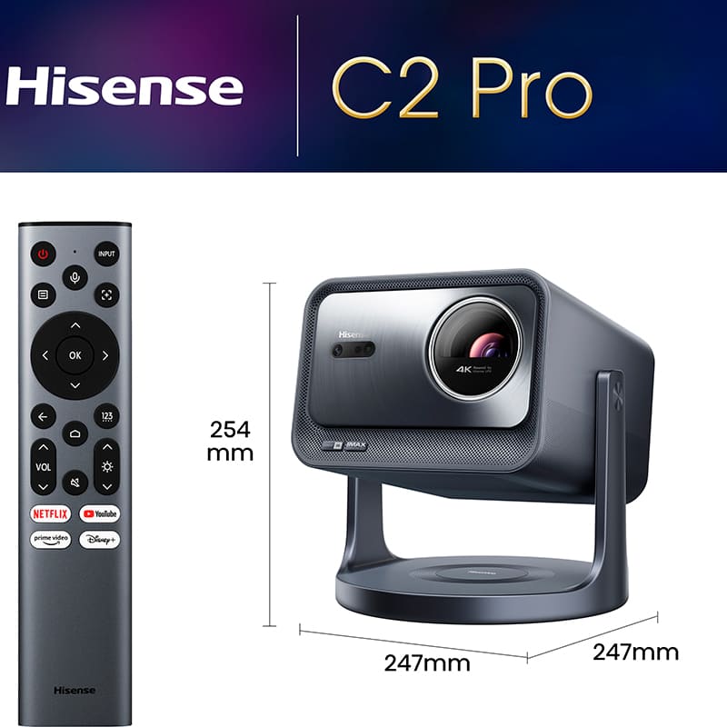 В Фокстрот Проектор HISENSE C2 PRO (20015299)