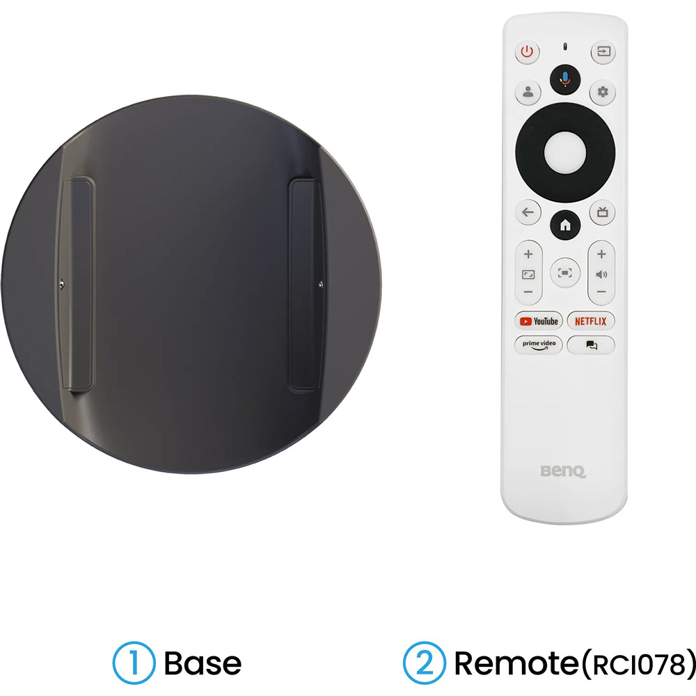 Проектор BENQ GV50 (9H.JSR77.59E) Формат зображення 16:9