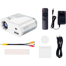 Проектор HOCO DT2 Smart Projector Android Version EU Gray/White (6942007629645)
