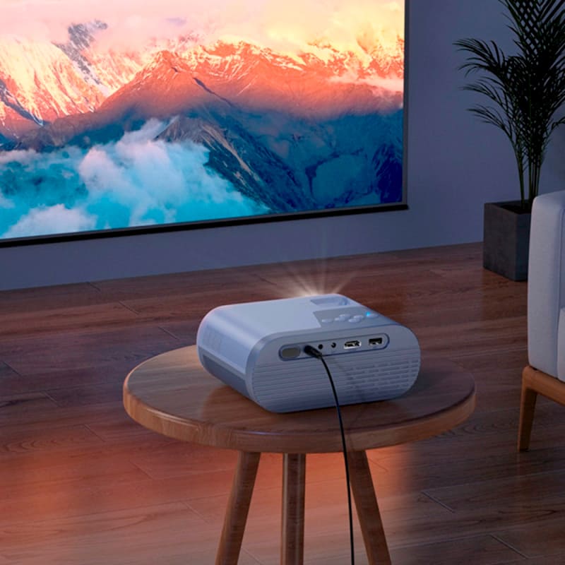 Замовити Проектор HOCO DT2 Smart Projector Android Version EU Gray/White (6942007629645)
