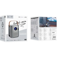 Проектор HOCO DT4 Smart Projector Android Version EU Silver (6942007645126)