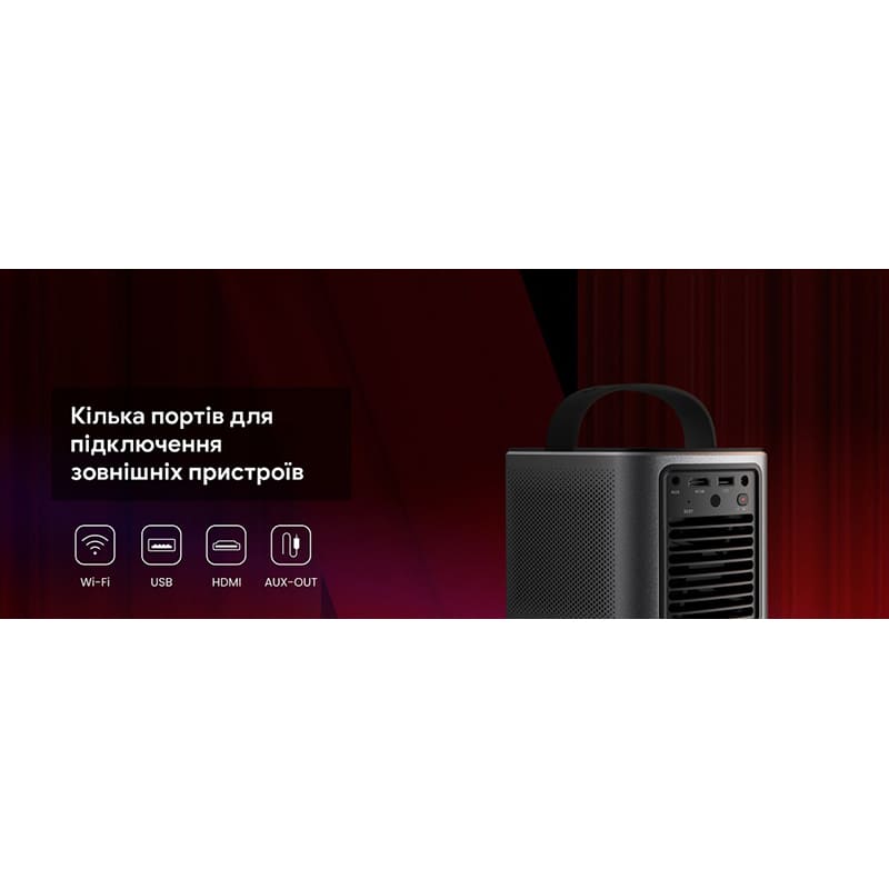Фото Проектор NEBULA Mars 3 Air Black (D2325212)