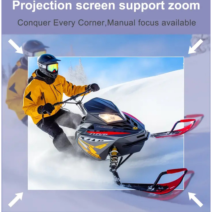 Проектор H96 MAX B12 Black (H96 MAX_B12) Максимально поддерживаемое разрешение 3840 x 2160