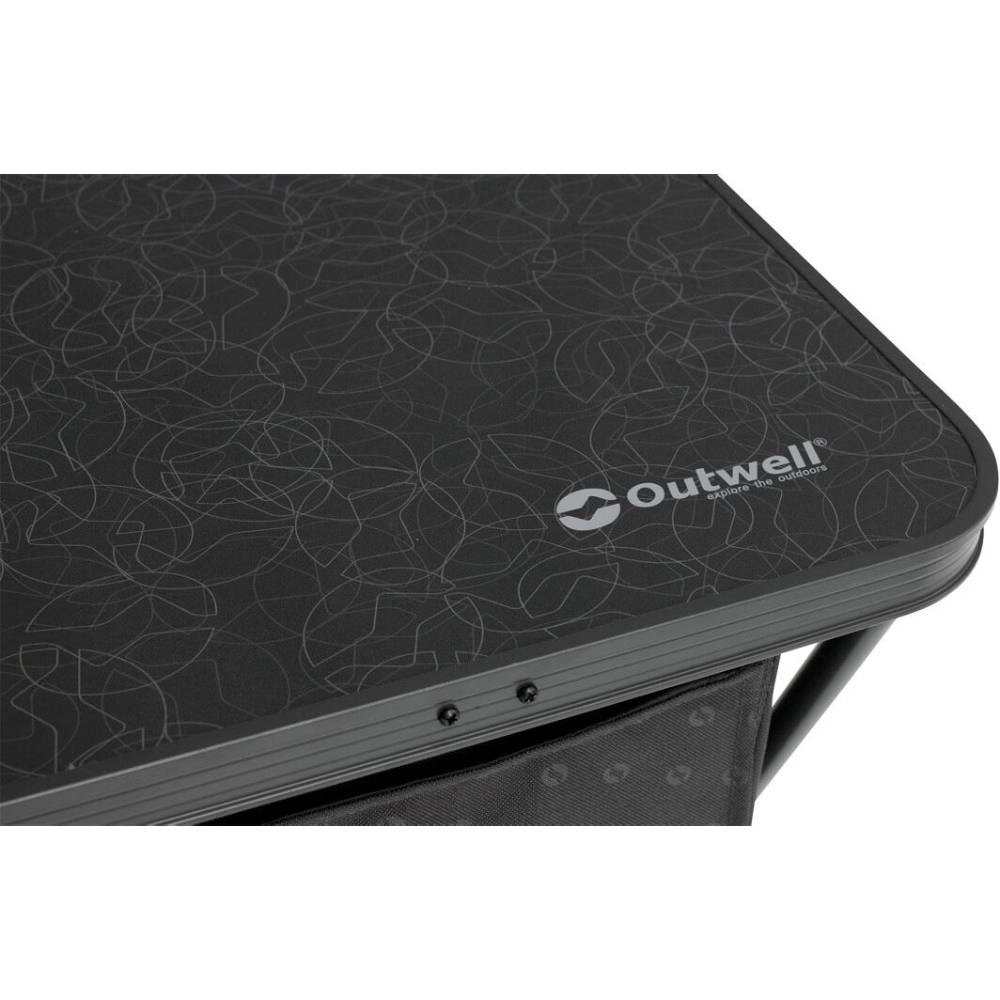 Шкаф кемпинговый OUTWELL Bahamas Cabinet (531173) Дополнительно Максимальная нагрузка (в общем): 30 кг; Максимальная нагрузка на полку: 10 кг; Ткань: 300 × 600D тисненый полиэстер (100% полиэстер);