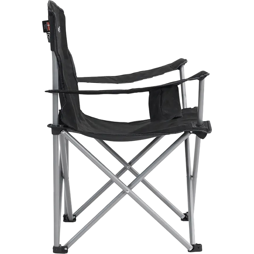 Крісло OUTWELL Catamarca Black (470466) Додатково Висота сидіння: 43 см; Інтегрований підсклянник; Регульовані підлокітники