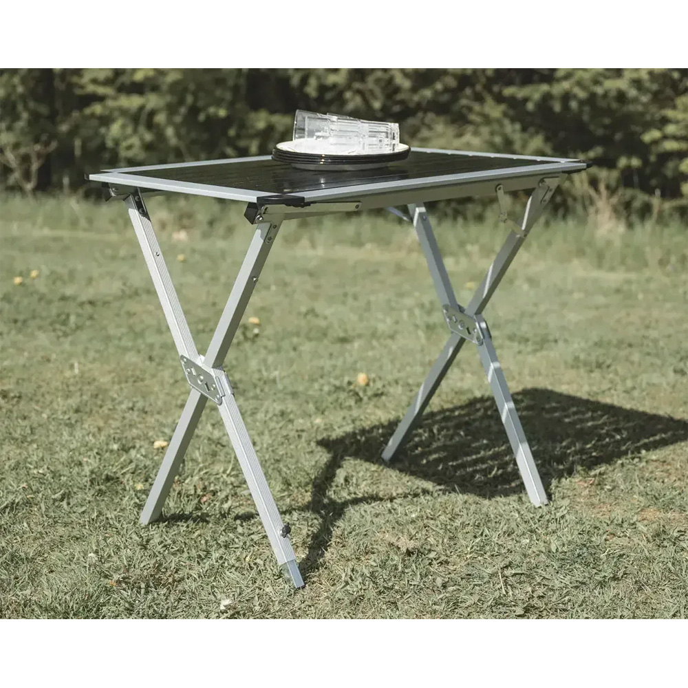 Стіл розкладний EASY CAMP Aspen M Black (540034) Матеріал стільниці алюміній