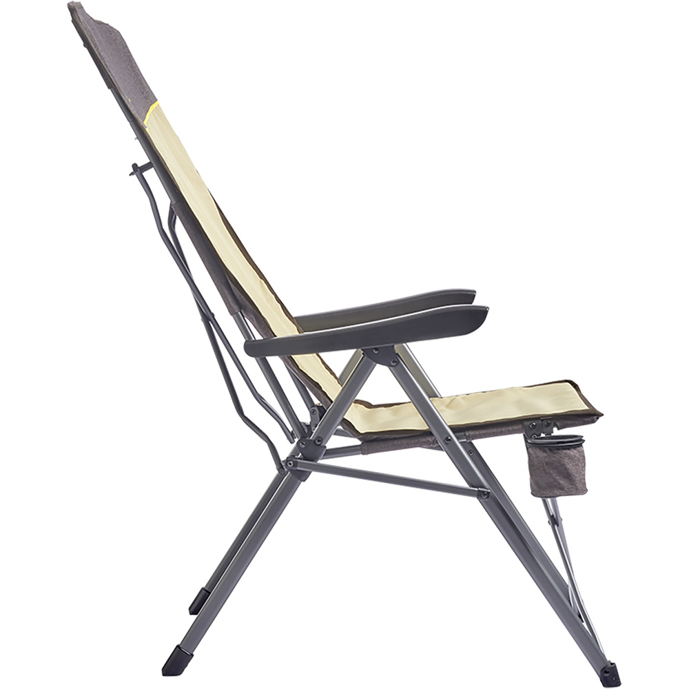 Крісло складане UQUIP Justy XL Sand/Grey (244045) Навантаження 120